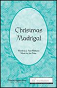 A Christmas Madrigal SATB choral sheet music cover